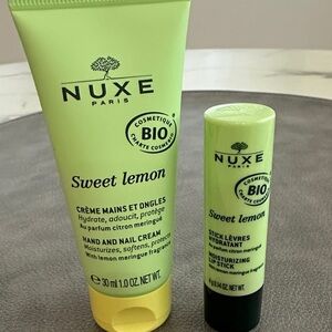 Sweet Lemon Hand and Lip Gift Set